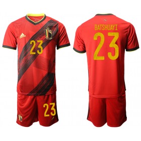 Divisa di Calcio Belgio BATSHUAYI 23 Bambino Prima Euro 2020